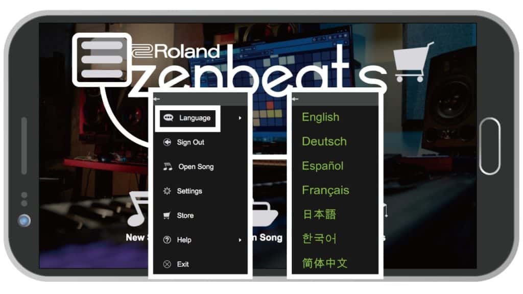 スマホで作曲 Rolandのdaw Zenbeats のレビューと使い方 無料版のダウンロードや打ち込み方法まで Dtmer Info