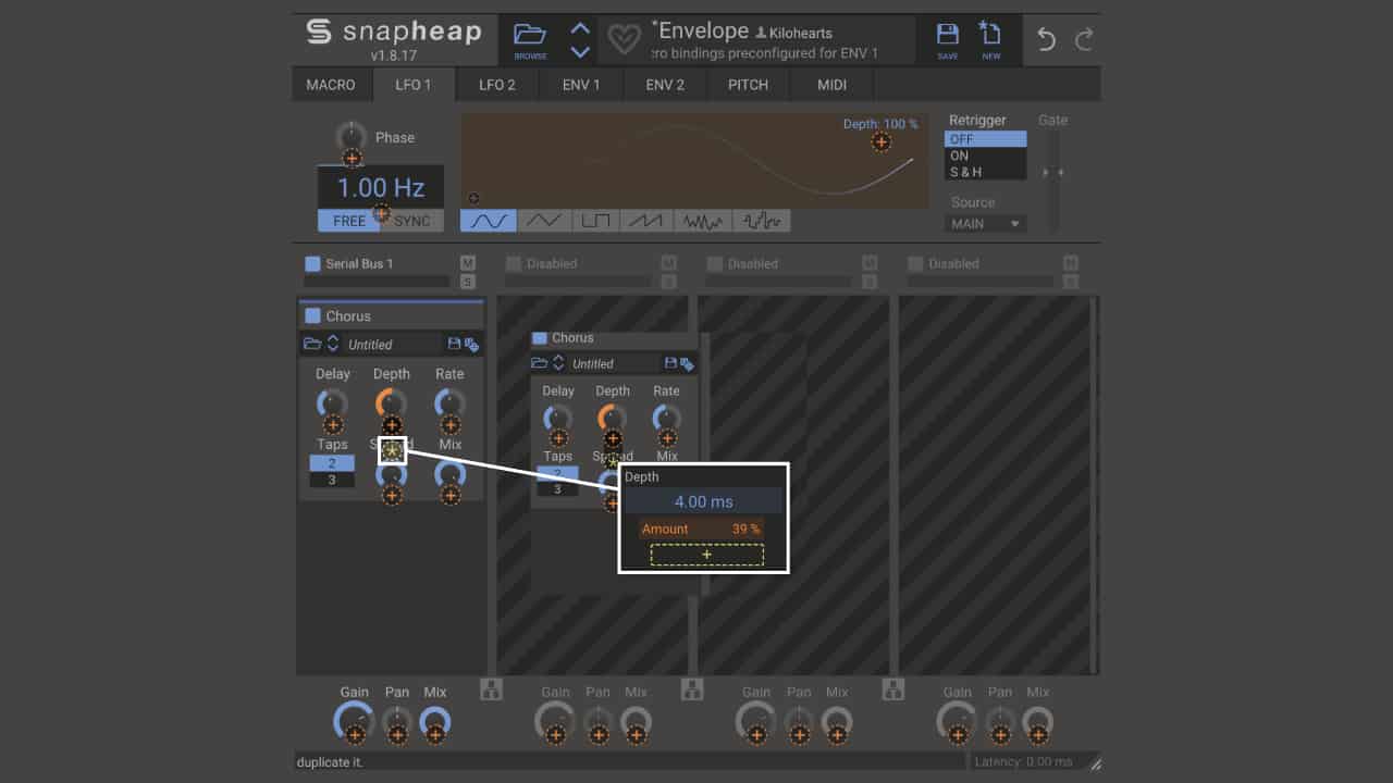 【無料】Kilohearts「Snap Heap + Toolbox FREE」レビューと使い方！モジュラーエフェクトユニット+6種エフェクト DTMer.info