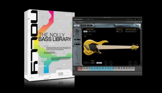 GGD「The Nolly Bass Library」使い方やレビューとセール情報！メタルに最適な存在感あるE0からG4まで6弦エレキベース音源